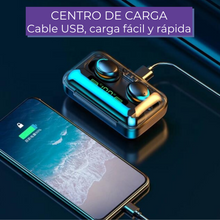 Cargar imagen en el visor de la galería, Audífonos Inalámbricos Bluetooth Earbuds F95 Negro - tugift.cl Earpods Audífonos Inalámbricos Bluetooth Earbuds F95 Negro
