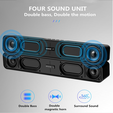 Cargar imagen en el visor de la galería, Altavoz Inalámbrico Bluetooth Home Theater TV E91 Negro - tugift.cl Altavoces Inalámbricos Altavoz Inalámbrico Bluetooth Home Theater TV E91 Negro
