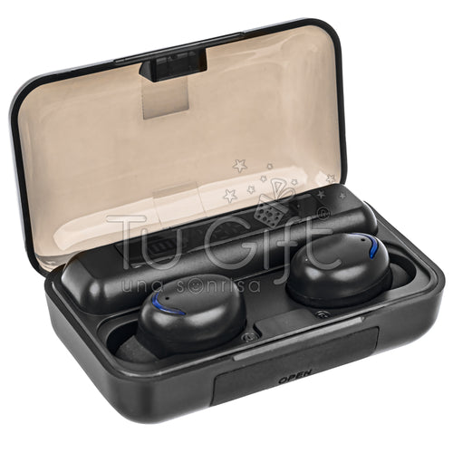 Audífonos Inalámbricos Bluetooth Earbuds F95 Negro - tugift.cl Earpods Audífonos Inalámbricos Bluetooth Earbuds F95 Negro