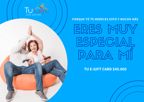 TU E-GIFT CARD DE $45.000 - tugift.cl E-GIFT CARD TU E-GIFT CARD DE $45.000